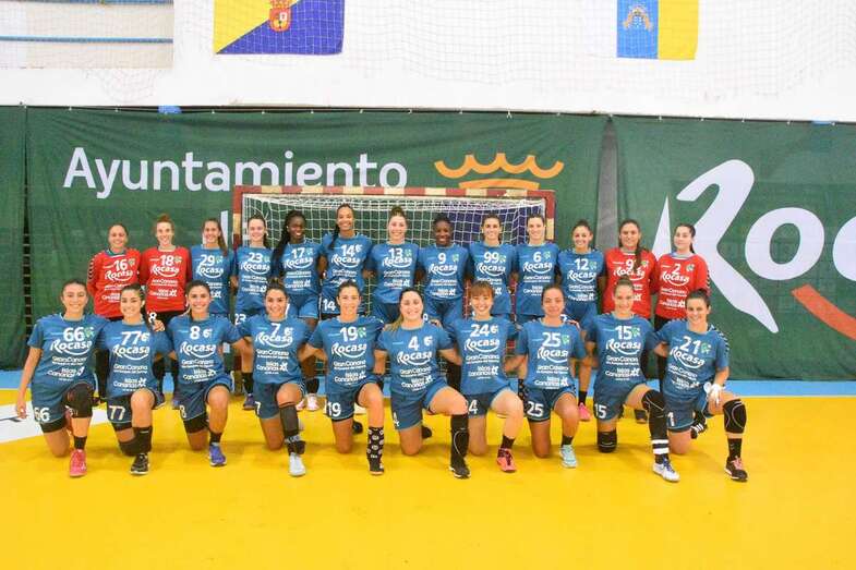 El Rocasa llega a la cita invicto y tras revalidar el título en la Copa Gobierno de Canarias (Foto TA)